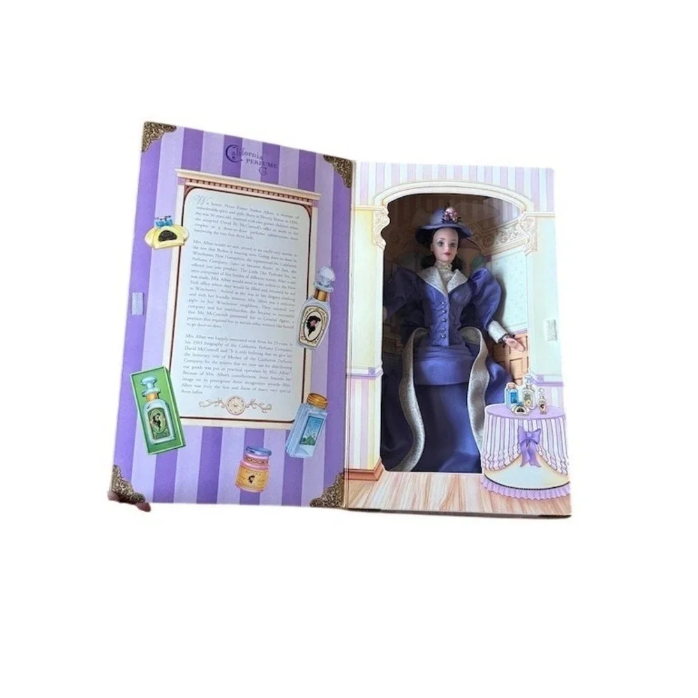 Mattel Barbie Collectibles Mrs. P.F.E. Albee Avon Fashion Doll‎ w/ Box 1997